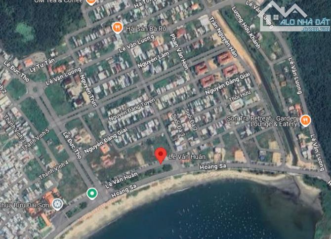 Bán nhanh lô đất đẹp 180m2 lớn View Biển đường Lê Văn Huân