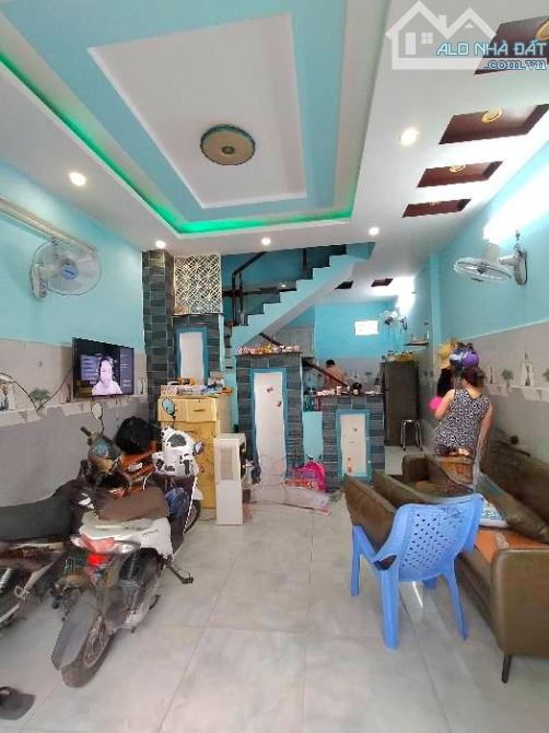 BÁN NHÀ ĐẸP SÁT KÊNH THA.M LƯƠN.G - AEO.N MA.LL TÂ.N PH.U - ĐƯỜNG XE TẢI - ( 4X13M ) - 1