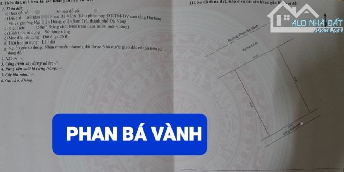 🔴💥Bán đất đường Phan Bá Vành, Sơn Trà, Đà Nẵng - 1