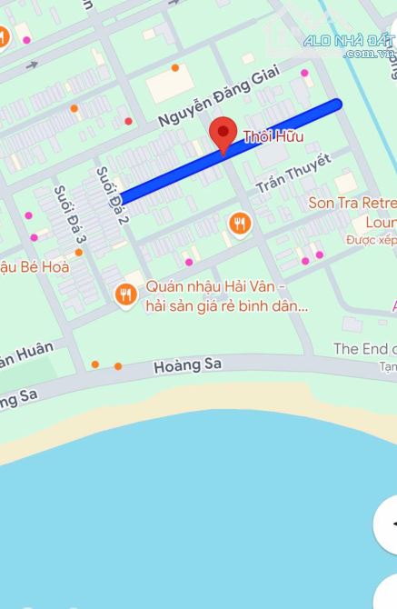 ❌❌❌Thôi Hữu - Diện tích : 90 (5x18m)  - Giá : 5.3 TỶ - SƠN TRÀ - 1