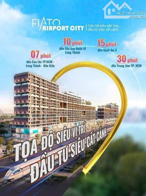 ✈️ FIATO AIRPORT CITY – CĂN HỘ SIÊU SÂN BAY QUỐC TẾ LONG THÀNH NGAY TRUNG TÂM NHƠN TRẠCH - 1