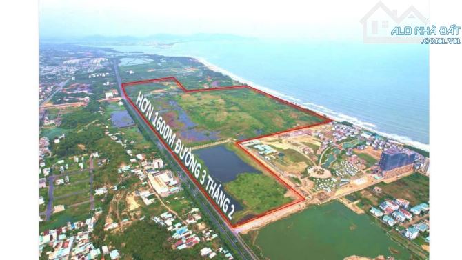 BÁN NHANH LÔ ĐẤT BIỆT THỰ KẾ BÊN DỰ ÁN NGHỈ DƯỠNG SUN GROUP VŨNG TÀU 247M2 FULL THỔ CƯ GIÁ - 1