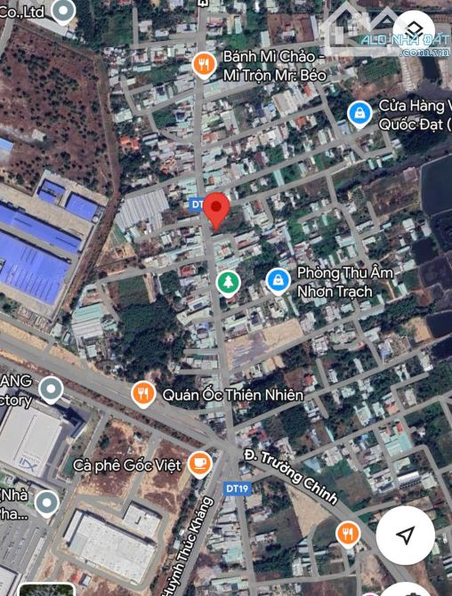 25 x 60 [1514m2] Mặt tiền Hùng Vương, xã Long Thọ, Nhơn Trạch, vị trí rất đẹp - 1