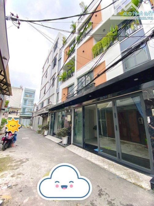 Nhà 5 tầng thang máy Phan Huy Ích - 49m² - Full nội thất - Cho thuê CHDV/VP - 1