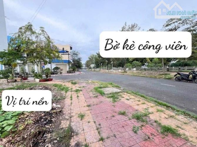 BÁN NỀN GÓC 2 MẶT TIỀN DT 170m2 KDC VĂN HOÁ TÂY ĐÔ - ĐỐI DIỆN BỜ KÈ CÔNG VIÊN - 1