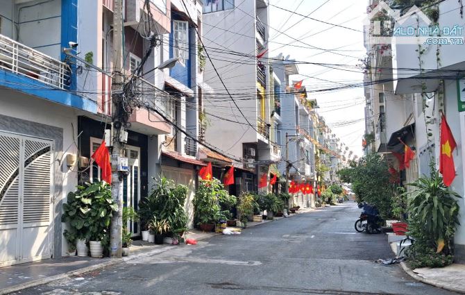 NHÀ 4 TẦNG-6M NGANG- HXT PHAN VĂN TRỊ – TIỆN Ở, KD, VP GIÁ CỰC TỐT - 1