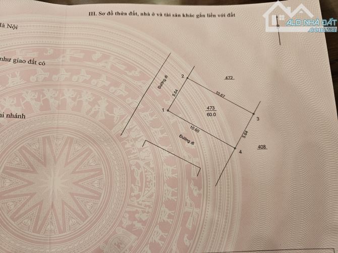 Lô góc 60m cực đẹp đường thông oto tại hòa lạc - 1