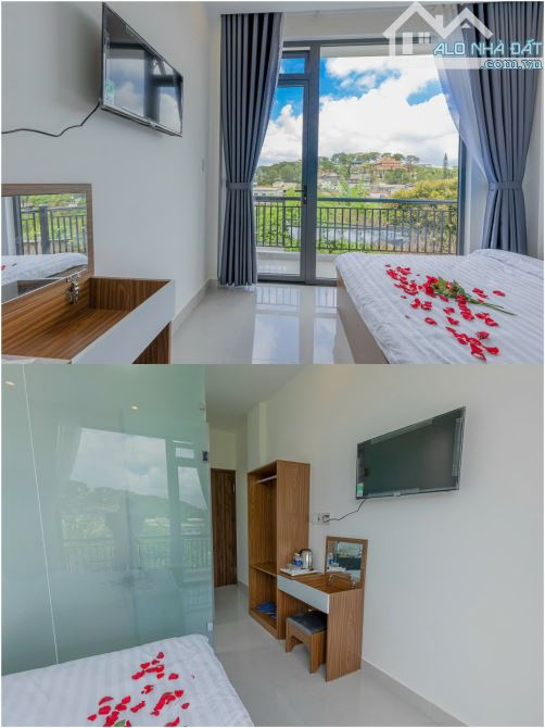 200M2 KHÁCH SẠN ĐẸP 12 PHÒNG KINH DOANH NGAY GẦN UỶ BAN NHÂN DÂN ĐƯỜNG XÔ VIẾT P7 ĐÀ LẠT - 1
