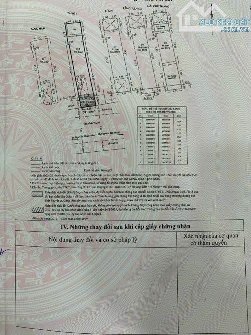 Bán Nhà Nhà CHDV Tôn Thất Thiết P.18 Q.4. 9 tầng thang máy 33 CHDV HĐT 100tr/th Giá 31ty - 1
