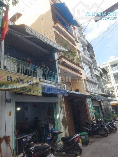 NHÀ 3LẦU MẶT TIỀN ĐƯỜNG SỐ 6 , PHƯỜNG 10 , QUẬN - TB - 1