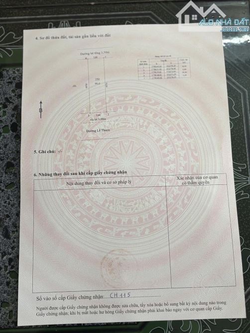 Bán đất 2 mặt tiền đường Lê Thước - Cạnh công viên Hồ Nghinh - 1