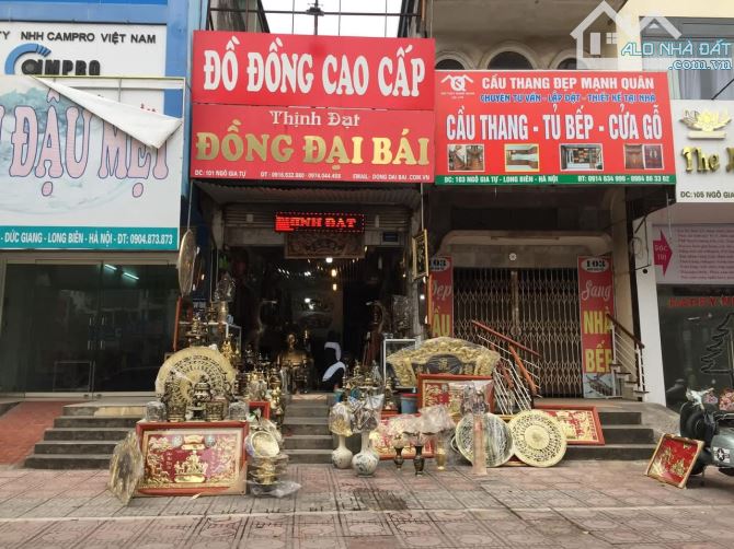 BÁN NHÀ MẶT PHỐ NGÔ GIA TỰ DT 100M2 - MT 5M VÌA HÈ MIÊN MAN  KINH DOANH SIÊU ĐỈNH 28 TỶ 5 - 2
