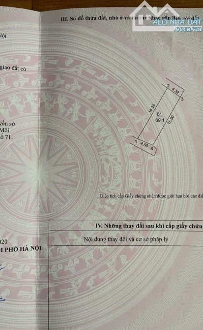 ❌❌ Bán 69m2 lô đất 2 mặt ngõ trước sau tại Tiên Kha, Tiên Dương, Đông Anh. - 2