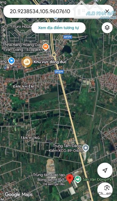 BÁN ĐẤT TÂN TIÊN-VĂN GIANG-HƯNG YÊN-NGÕ THÔNG-OTO VÀO ĐẤT-40,5M2-1,8 TỶ - 2