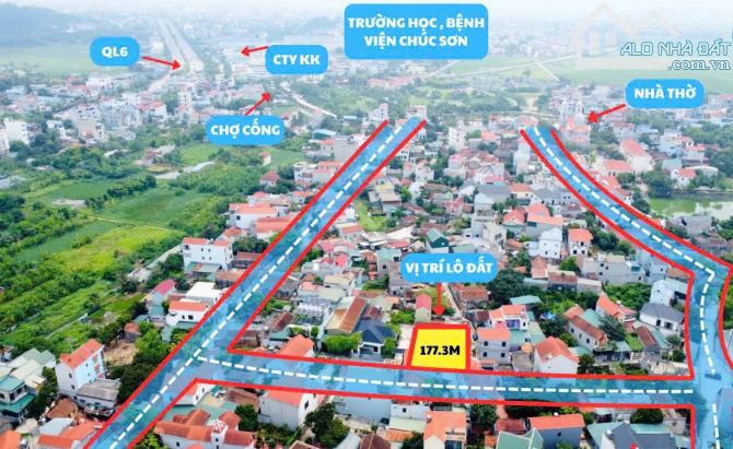 ĐẤT F0- CHƯƠNG MỸ, LÔ GÓC, 2 MẶT ĐỀU NỞ HẬU, NGÕ OTO, CHỈ 39TR/M2. - 2