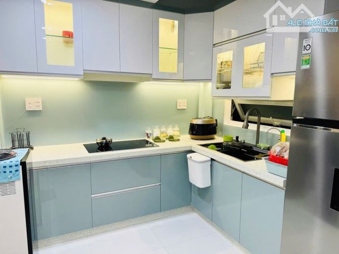 Bán nhà 2 mặt tiền hẻm Nguyễn Cửu Vân P17 Bình Thạnh 4 tầng BTCT 38m2 chỉ hơn 6 tỷ - 2