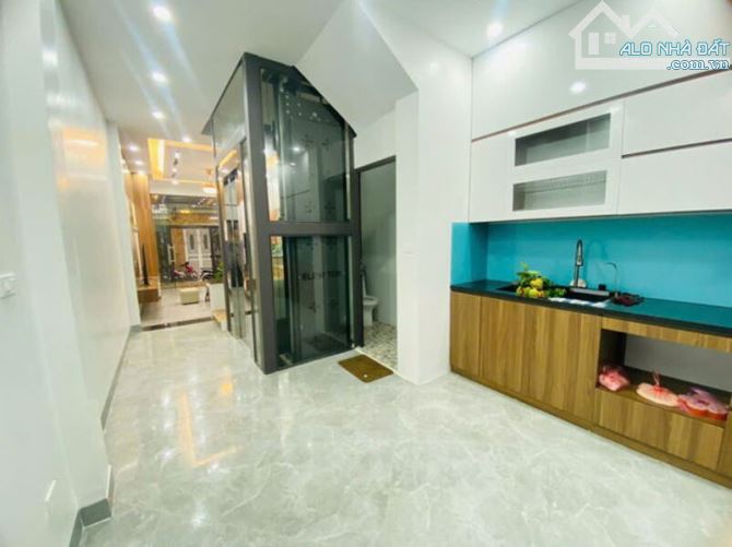 Nhà riêng Hoàng Mai, 5PN, 4 tầng, thang máy, 64m2, ngõ thông, mặt tiền thoáng, Giá 11,8 tỷ - 2