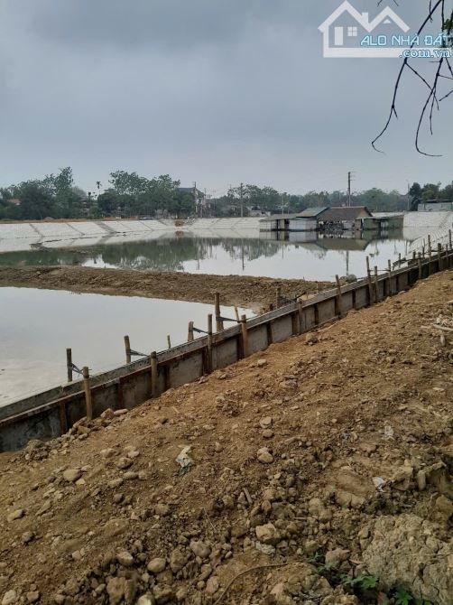 Bán mảnh đất bám hồ, xã Ba Trại, gần k9, Tản Lĩnh, 3760m, oto gần TL, view hồ, chỉ 6.48tỷ - 2