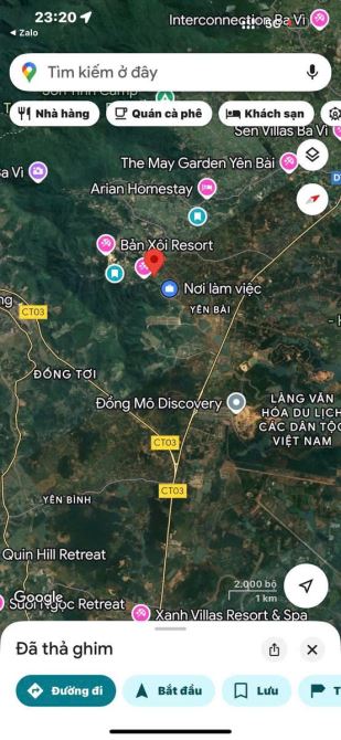 Bán đất Thôn Chóng, Yên Bài, Ba Vì DT 483 m2 giá rẻ - 2