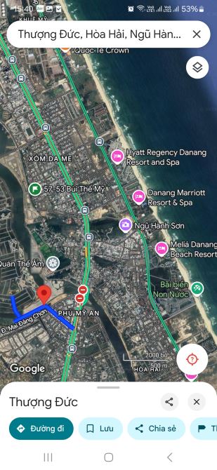 💥 GIÁ TỐT 5,1 TỶ: 150m2 ngang 7,5m Mặt tiền Thượng Đức, Hòa Hải. Ngay Chợ Non Nước, Làng - 2
