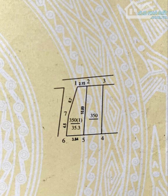 Bá,n Đất Thổ Cư Xuân Phương - Nam Từ Liêm, 35.3m2. Lô góc 2 thoáng ngõ thông ôtô đỗ gần. - 2