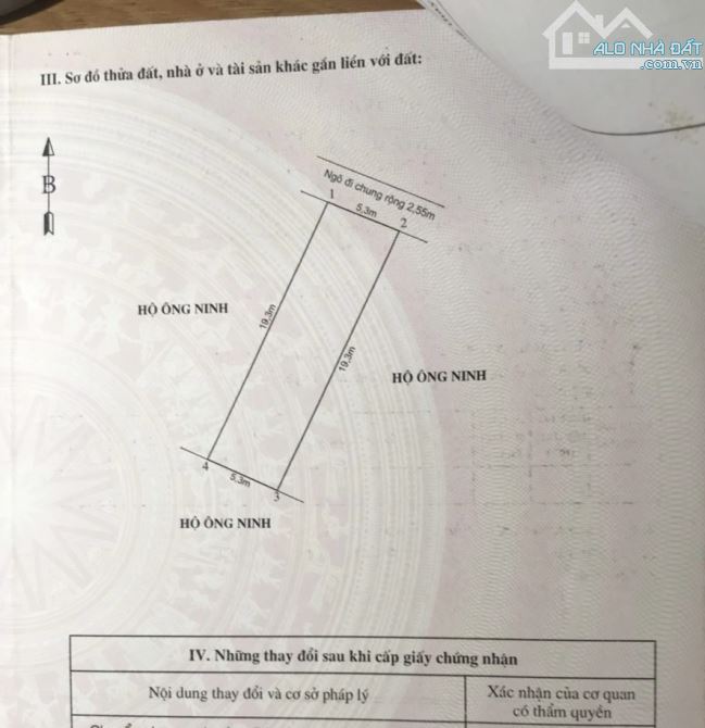 Chỉ 2,3 tỷ 102m2 đất tại Cam Lộ, Hùng Vương, Hồng Bàng, Hải Phòng - 3