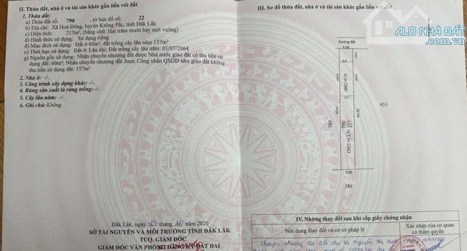 Bán lô đất giá tốt 217m² hướng Nam tại buôn Kmat – xã Hoà Đông, TP. Buôn Ma Thuột - 3