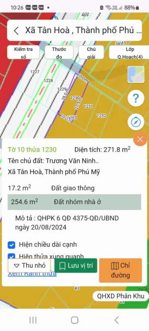 Bán gấp 271m² đất Tân Hòa – Cách Vành Đai 4 Chỉ 200m – Tách được 2 sổ – Giá đầu tư - 3
