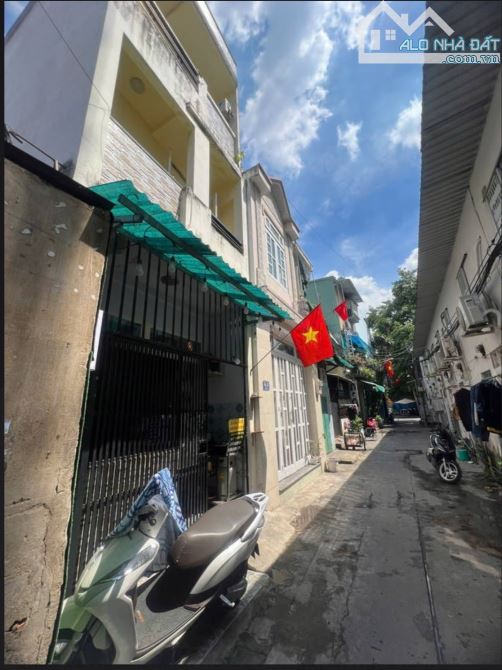 Nhà hẻm ô tô sát tân chánh hiệp 36, tô ký 22m² giá 3ty5 - 3
