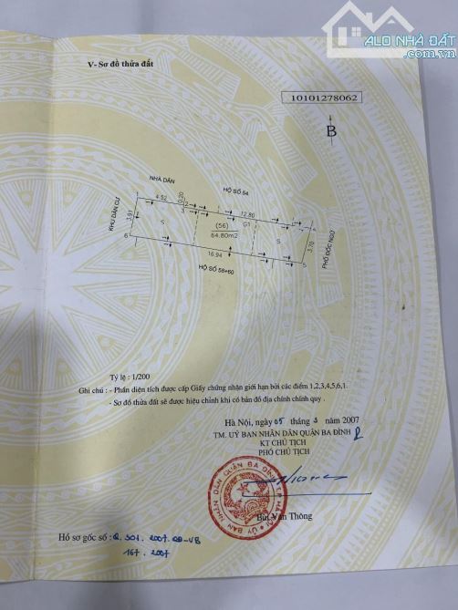 BÁN NHÀ PHỐ ĐỐC NGỮ - QUẦN NGỰA - VĂN CAO BA ĐÌNH 65M2 MT4M CHỈ 18.9 TỶ - 3