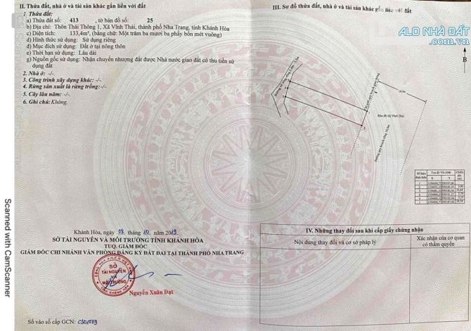 Bán đất cạnh khu đô thị Mỹ Gia - đường QH 18m - thổ cư full 👉chỉ 25 triệu/m2 - 3