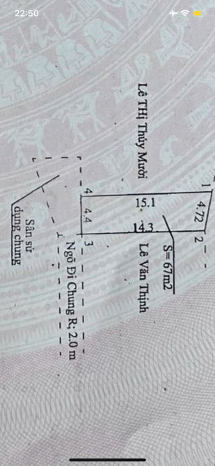 67m Thuỷ Sơn - Thuỷ Nguyên ngay nhà hàng Tuấn Bảo - 3
