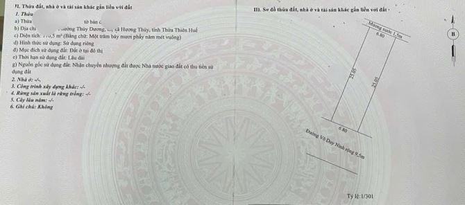 • SIÊU PHẨM MẶT TIỀN ĐƯỜNG VÕ DUY NINH SÁT CHỢ THUỶ DƯƠNG - 3