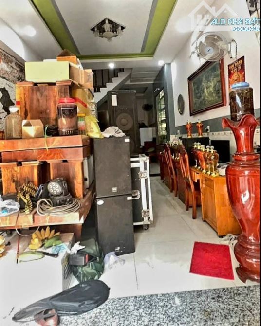 Bán nhà Lê Văn Quới 4 tầng đúc 53m2, hẻm xe hơi 8m thông, sổ nở hậu giá 6,3 tỷ. - 3