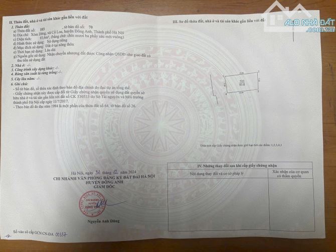💥💥💥 GIÁ CỰC TỐT - BÁN ĐẤT TẶNG NHÀ - ĐƯỜNG THÔNG OTO - 3 TẦNG 4 NGỦ - SÂN CHƠI - GIẾNG - 4