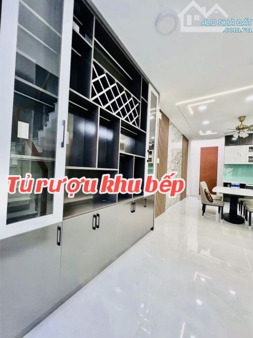 Bán Nhà Tân Chánh Hiệp Q12 - Khu VIP - 60M2 (4 x14 ) - 5Tầng - Hẻm HXH -  Chỉ 6,46Tỷ. - 4