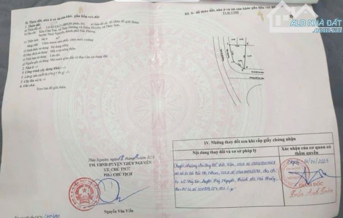 💥 BÁN 1 LÔ GÓC CỰC ĐẸP TẠI KHU CỬA TRẠI, XÃ THỦY SƠN, THỦY NGUYÊN - 4