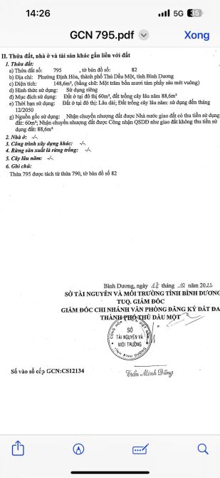 Đất nhựa 5m nhánh Dx066, dt 4,6x33(60mtc) giá 1tỷ820 - 5