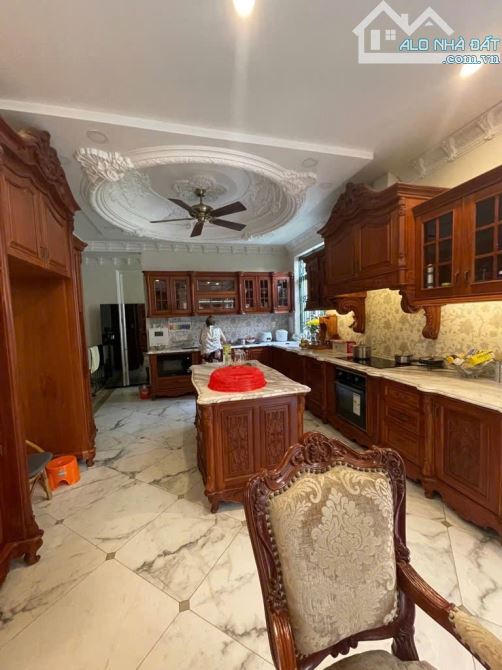 BIỆT THỰ SÂN VƯỜN HỒ BIỂU CHÁNH 233M2 NỞ HẬU  5 TẦNG THANG MÁY  - HẦM Ô TÔ - 5