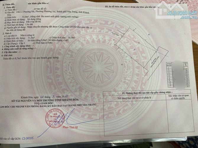 Bán Nhà Phương Sài Trung Tâm tp biển Nha Trang chỉ 1ty200, gần chợ 100m và trường học - 5