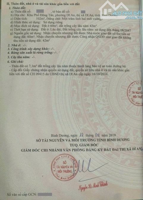 Đất mặt tiền kinh doanh gần chợ Dĩ An, phường Dĩ An, TP Dĩ An Đ - 5