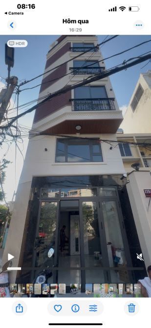 BÁN NHÀ GÓC 3 MẶT TIỀN 5 TẦNG  – THANG MÁY 5X14M – HOÀNG HOA THÁM, BÌNH THẠNH - 6