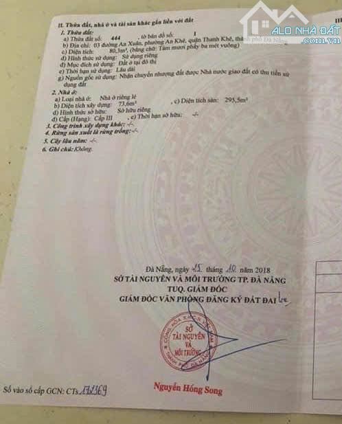 Bán Nhà 3 Tầng Mặt Tiền An Xuân, Đường 10m Thanh Khê. - 7