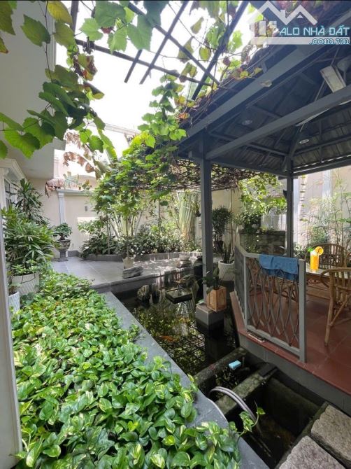 BIỆT THỰ SÂN VƯỜN HỒ BIỂU CHÁNH 233M2 NỞ HẬU  5 TẦNG THANG MÁY  - HẦM Ô TÔ - 7