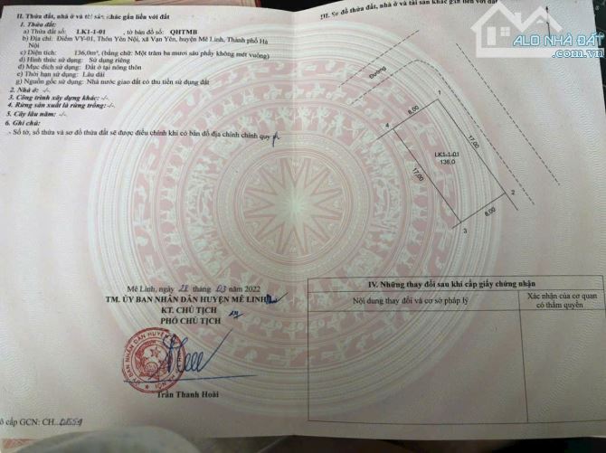 66,6m đấu giá Vạn Yên - Mê Linh - 7
