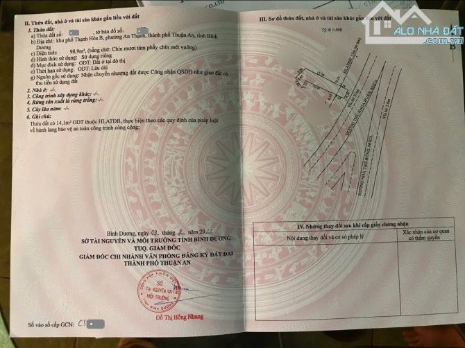 Nhà  98.9m2 5ty9 TL MT Kinh Doanh Thủ Khoa Huân, p.An Thạnh, Tp.Thuận An - 9