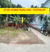 CHÍNH CHỦ CẦN TIỀN BÁN LÔ ĐẤT 49,88M ẠI PHỤNG CHÂU-CHƯƠNG MỸ-HÀ NỘI