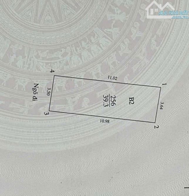 BÁN ĐẤT TẶNG NHÀ ĐẠI LA, GẦN PHỐ, NỞ HẬU, 40M2 GIÁ CHỈ 6,8 TỶ