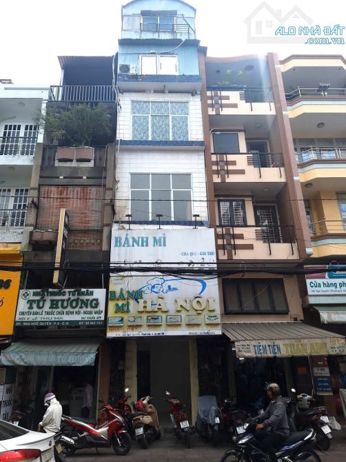 Bán nhà mặt tiền Ngô Quyền P8 Q.10 ngang 4m 40m2 thu nhập 50tr/th giá chỉ 16 Tỷ