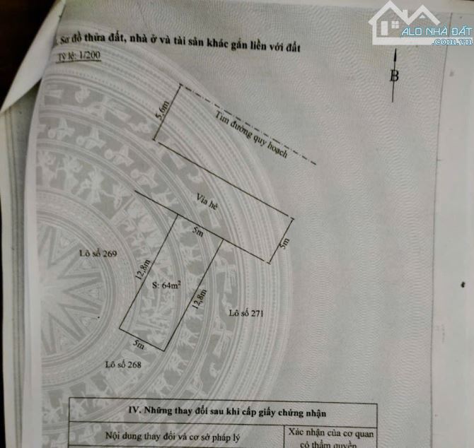 BÁN ĐẤT TRỤC ĐƯỜNG 21m TDC ĐỒNG GIÁP, HẢI AN